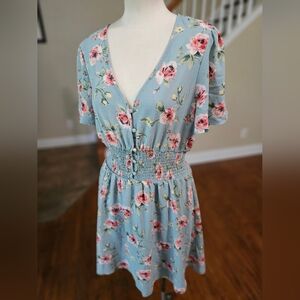 Lily Rose Floral Dress XL